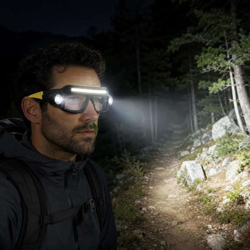 BoltVision™ BeamPro — Hands-Free LED Work Glasses